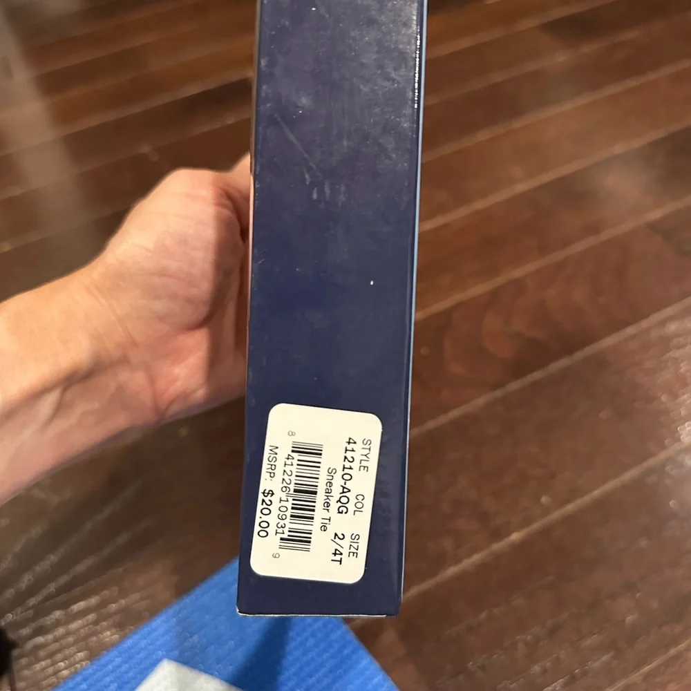 Andy & Evan Red and Blue Kids Tie